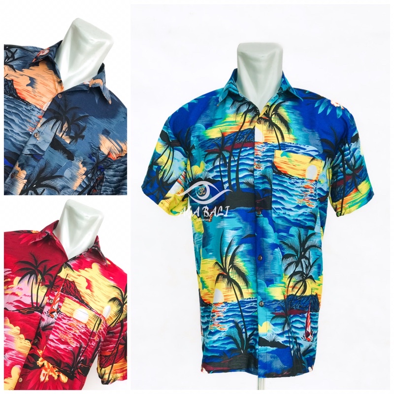 Hem Kemeja Hawaii Bali | Baju Pantai B005.ag