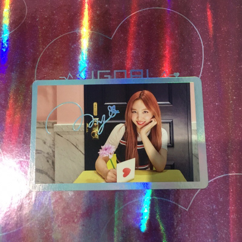 Twice Signal Nayeon Hologram Photocard