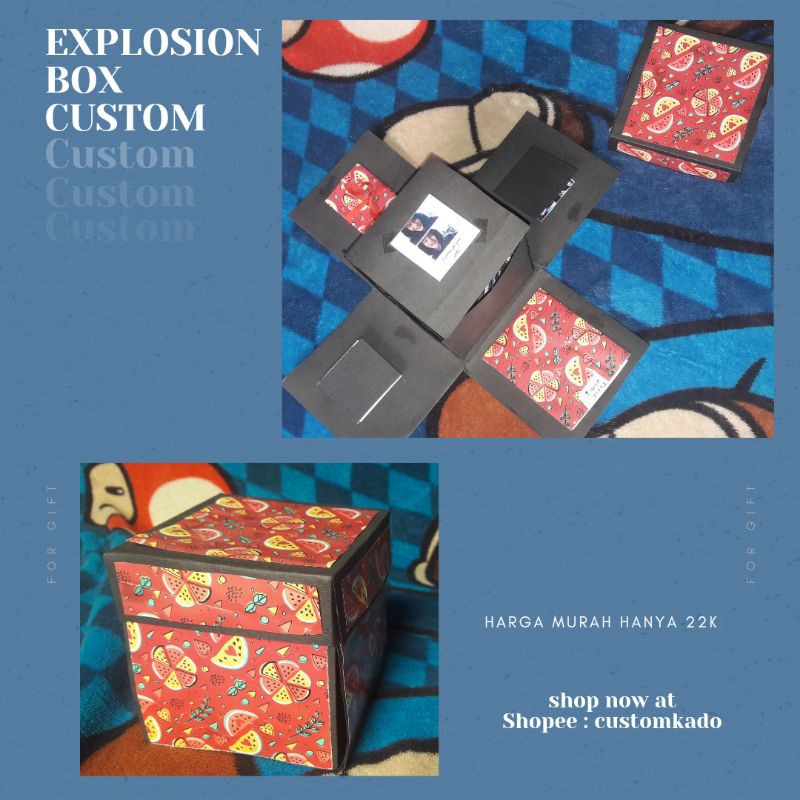 

EXPLOSION BOX CUSTOM (KPOP, ANIME, GAMBAR KAMU)