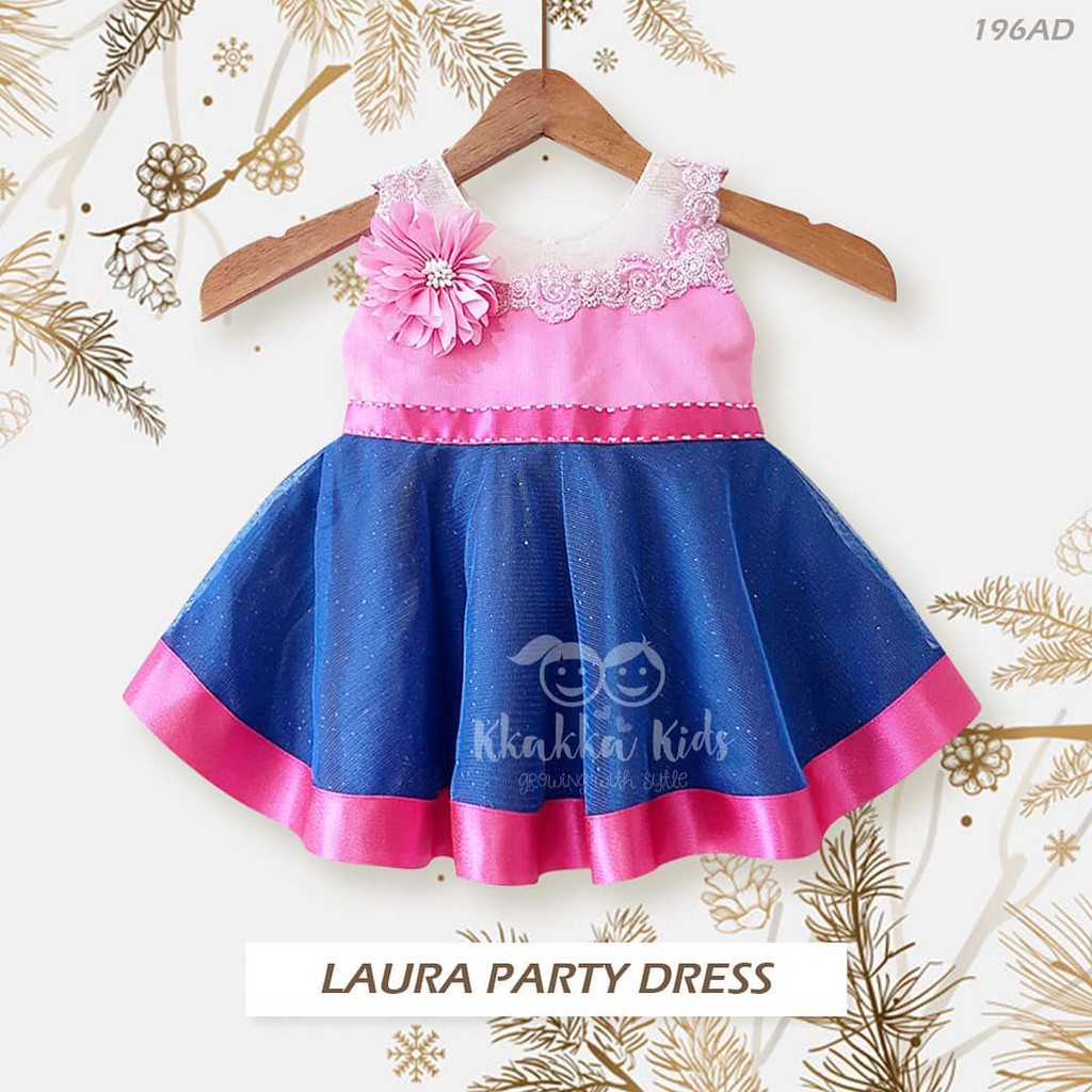 Laura Party Dress / Baju Pesta Anak dan Bayi / Baju Pesta Anak