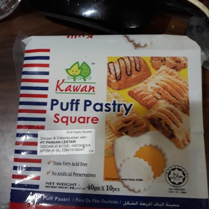 

KAWAN PUFF PASTRY SQUARE 40gr isi 10pcs