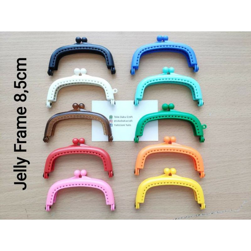 Frame Dompet/ Behel Dompet/Jelly Frame 8,5cm