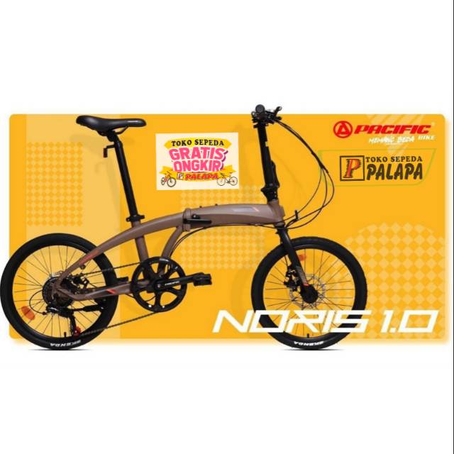 Sepeda Lipat 20 PACIFIC NORIS 1.0 SELI Folding Bike 1