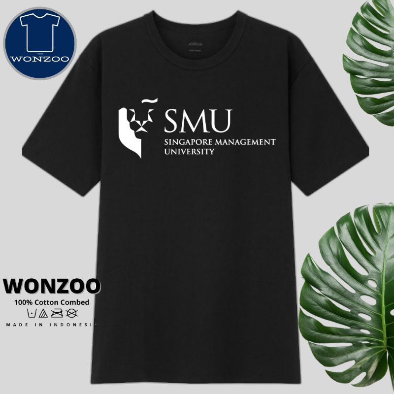 KAOS TSHIRT SMU SINGAPORE MANAGEMENT UNIVERSITY