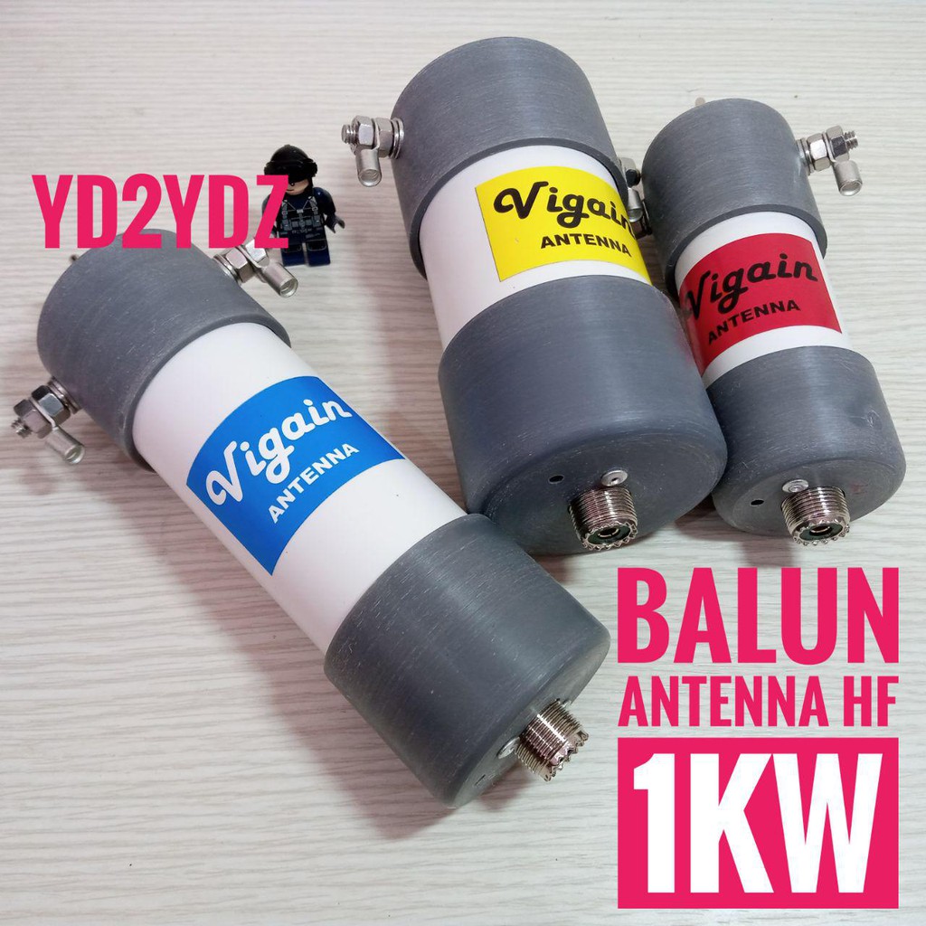 balun 1kw vigain antenna hf 1000watt wire dipole delta loop windom horizontal inverted antena