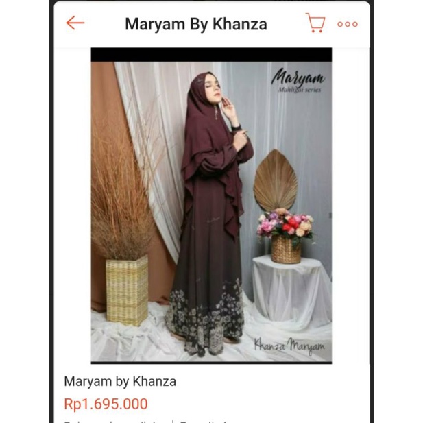 ORDERAN KA SOFIANAREVA (NEW PREWASH) khimar by KHANZA MARYAM no qnanz atelier angelina