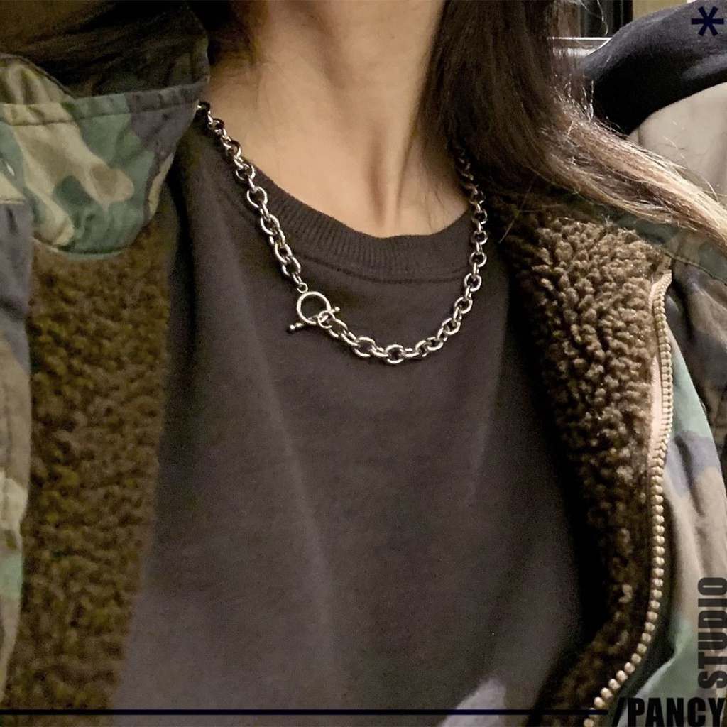 Simple OT Clavicle Korean Women's Retro Necklace