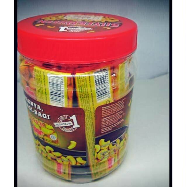 

Cokelat Cunkybar 33 gram toples isi 12 pcs