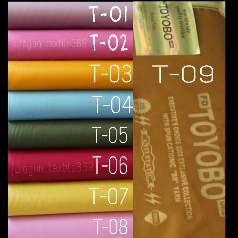 KAIN KATUN TOYOBO / KATUN JEPANG TOYOBO / TOYOBO ROYAL MIX