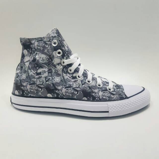 SEPATU ALL STAR CONVERSE ORIGINAL VERSI ONE PIECE BLACK WHITE