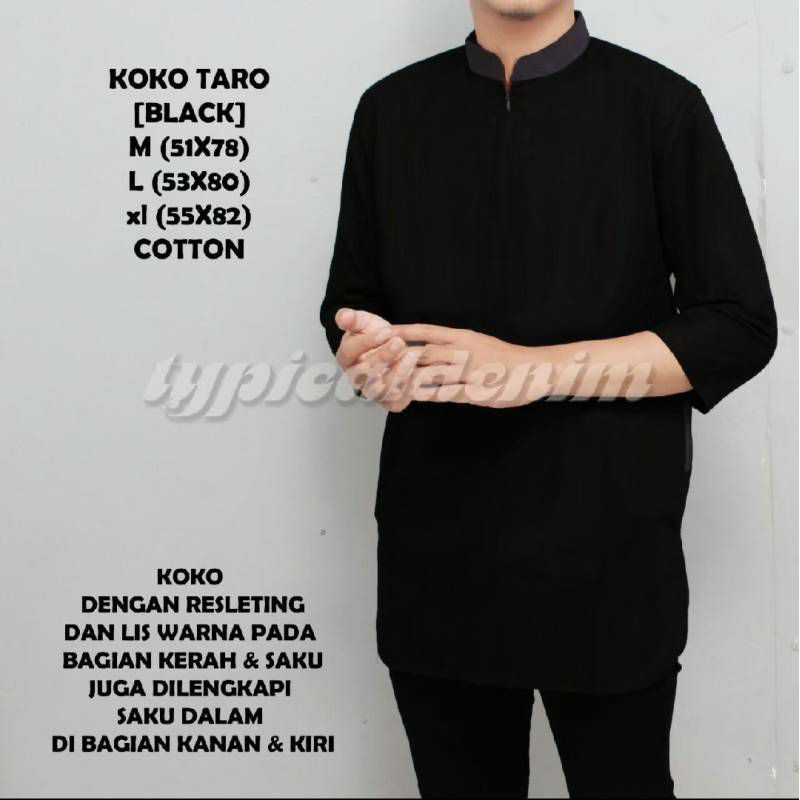 KOKO QURTA TARO LENGAN 3/4 PREMIUM