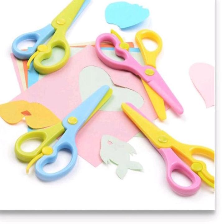 

Free Ongkir Gunting anak safety 3 jenis gunting aman kertas paling murah