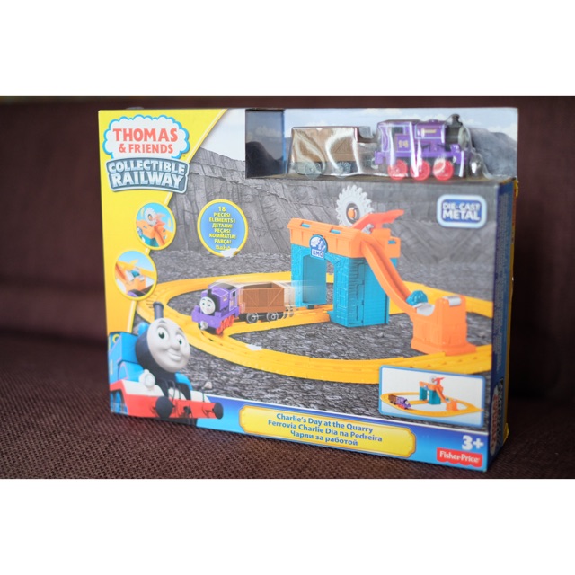 Thomas and friends collectible Railway Charlie’s Day at the quarry