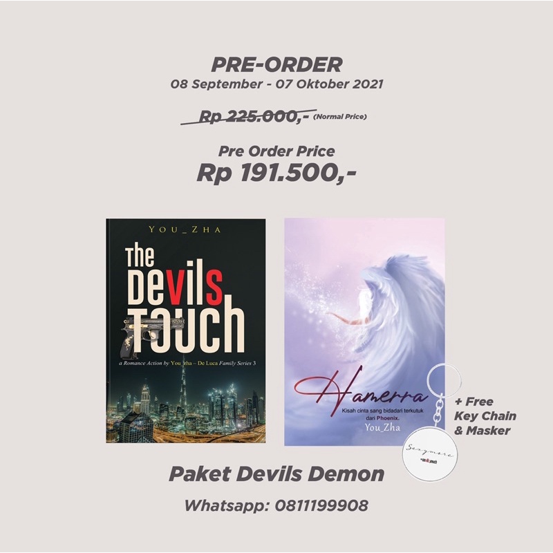 Novel The Devils Touch dan Hamerra