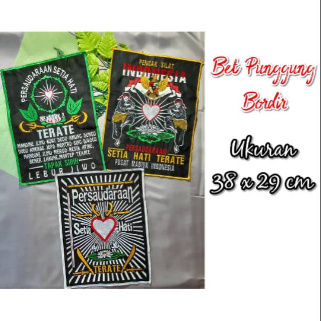 BET PUNGGUNG BORDIR PSHT