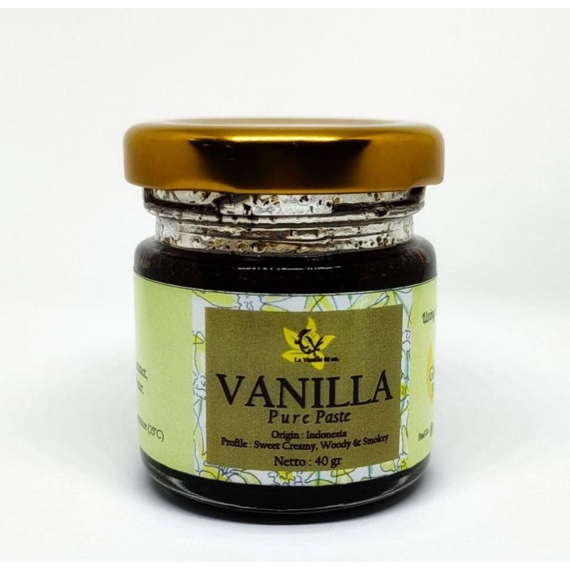 

premium vanilla pasta non alcohol 40gr