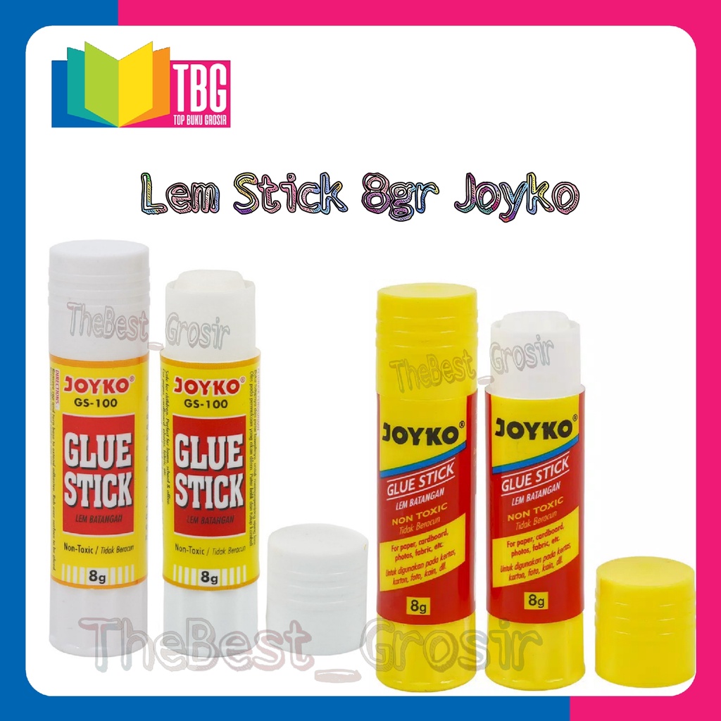 

1 PCS GLUE STICK 8GR / LEM STICK / LEM STICK MURAH / JOYKO GLUE STICK / LEM STICK GS09 / GS100 JOYKO