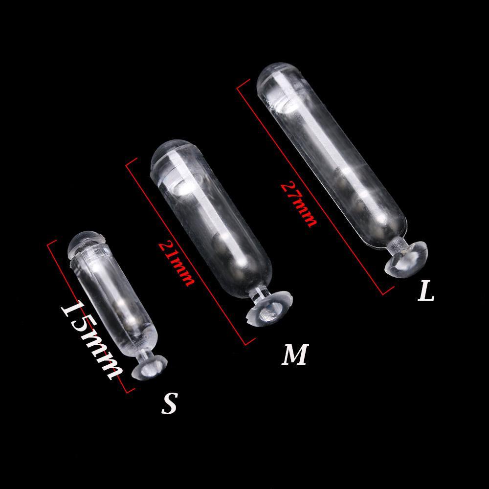 SUYO 10 /20 /30 /40 /50pcs Memancing Pengerat Insert Tube Hot PE Tube Attract Fish Tie Tying Sound Bar