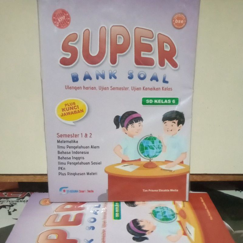 Buku Bimbel - SUPER BANK SOAL SD KELAS 6