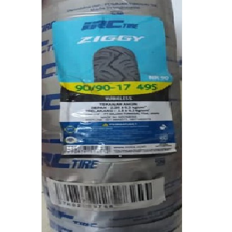 ban luar irc 90/90-17 ziggy nr90 tubeless
