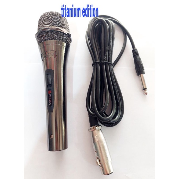 Mic Halo. Mic vocal Microphone Sony SN-909 Kabel Titanium Edition