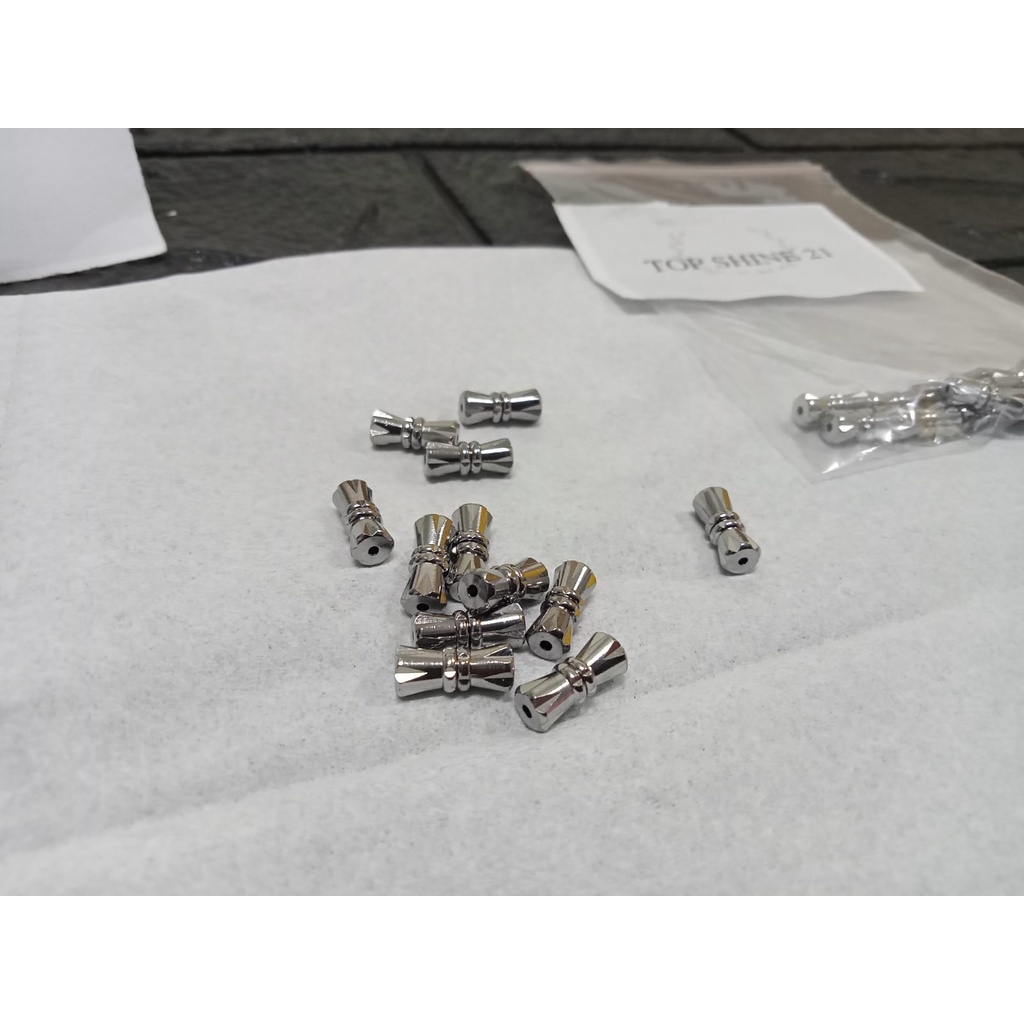 Terbaru Pengait Kalung Gelang Kait Ulir Stainless Model Putar Uk. 10mm