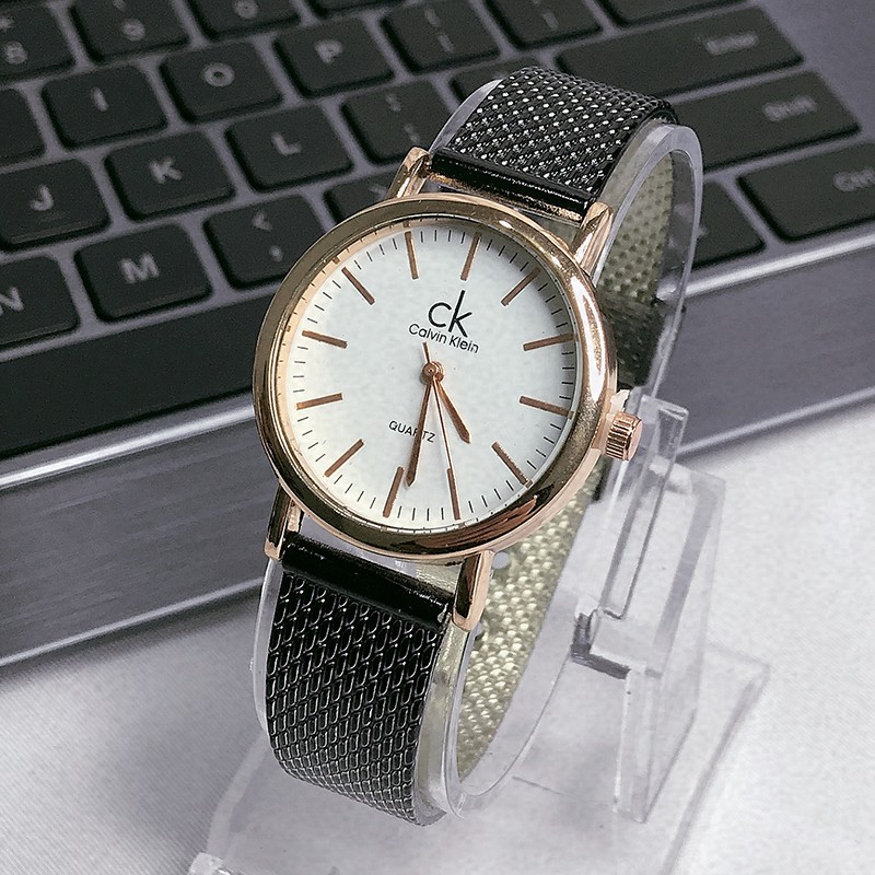 ✅COD LADIES WATCH SIMPLE FASHION WANITA PERHIASAN QUARTZ PERHIASAN PASANGAN TABLE MEN'S WATCH C03