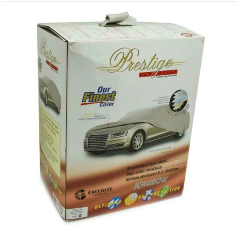 KRISBOW PRESTIGE CAR COVER/ACE SARUNG MOBIL SEDAN TYPE-D NEW CIVIC,NEW ALTIS, ACCORD,GALANT,LANCER