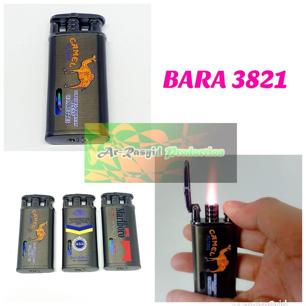 Korek Api Bara Motif Marlboro Camel Filters State Express 3821