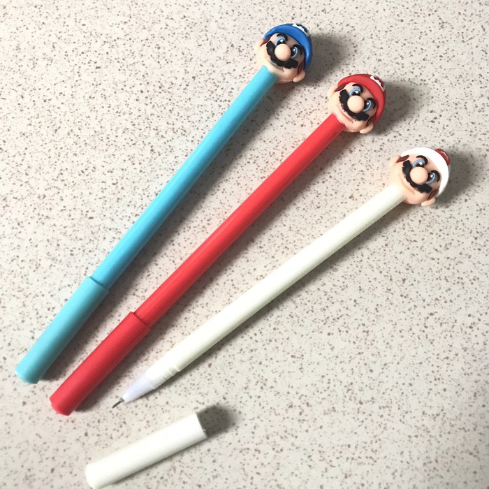 

NEW. PEN KARAKTER MURAH MARIO BROSS / PEN GEL LUCU / PEN MURAH