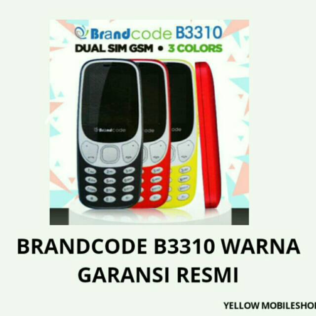 HP BRANDCODE B3310 GARANSI RESMI