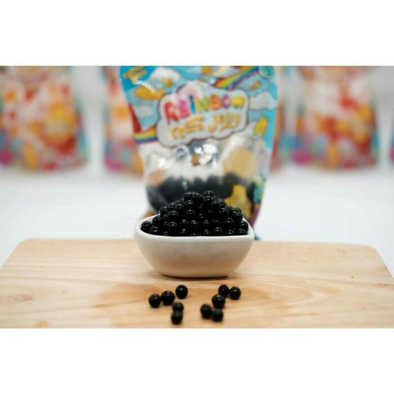 

rainbow nata jelly/mutiara hitam/500gr