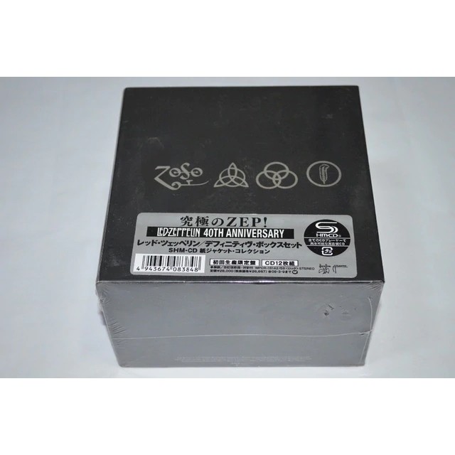 LED ZEPPELIN BOX SET Complet Collection 40TH YEARS ANNIVERSARY 12CD 1969-1982