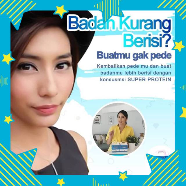 

SUPER PROTEIN PENGGEMUK BADAN ALAMI 30 CAPSUL+5 BUNGKUS SUSU