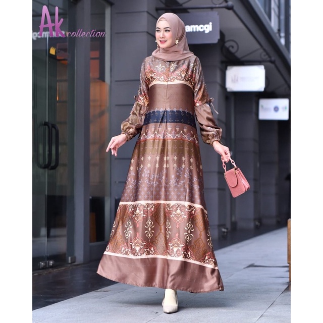 GAMIS SILK ORIGINAL/GAMIS MAXMARA LUX PREMIUM/GAMIS WANITA TERLARIS 2022