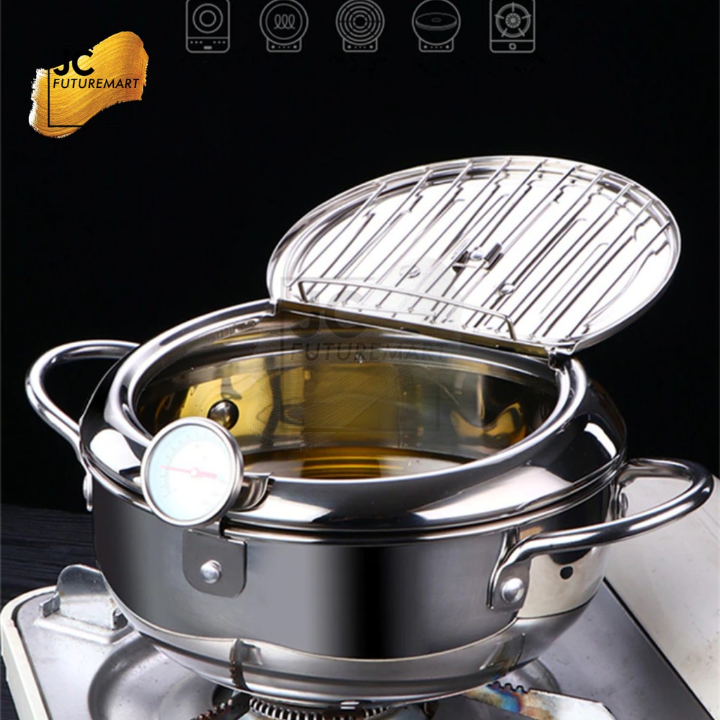 PANCI PENGGORENGAN TERMOMETER | DEEP FRYER POT THERMOMETER