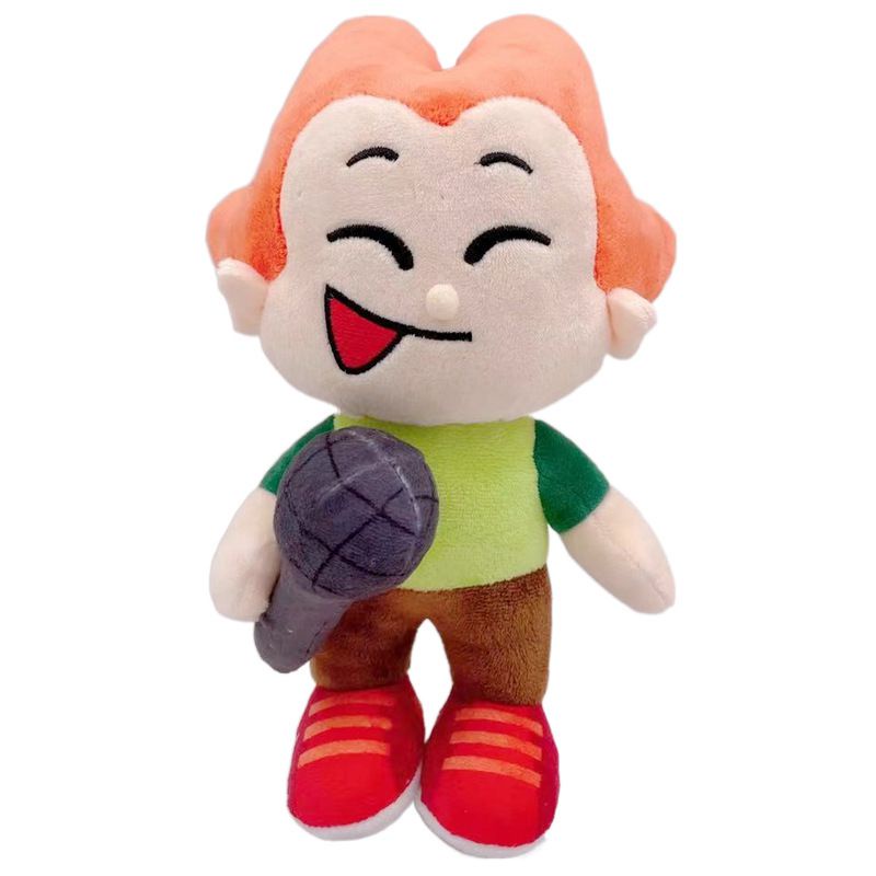 25cm Friday Night Funkin Boneka Plush Toy Mainan FNF Girlfriend Captain Pico Whitty Stuffed Doll