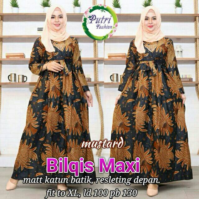 BILQIS MAXI / GAMIS KATUN / LONG DRESS