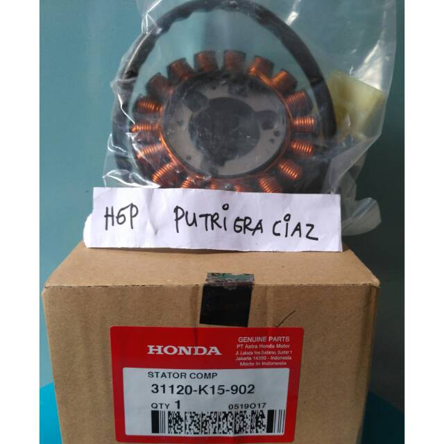spool spul stator comp CB 150 R old STREETFIRE 31120K15902 Ori Ahm Graciaz