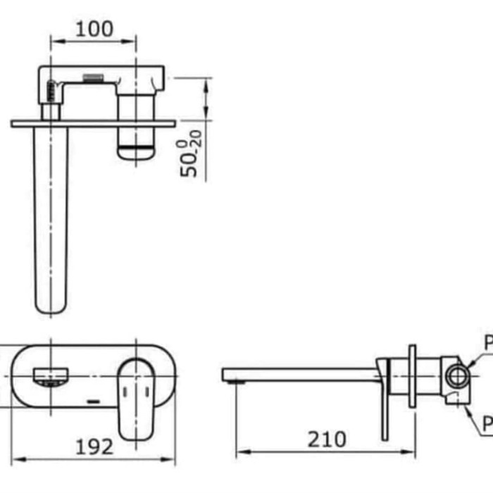 T.Lillie - Kran Wastafel Toto Tx 120 Lx / Kran Cuci Tangan Toto Tx 120 Lx