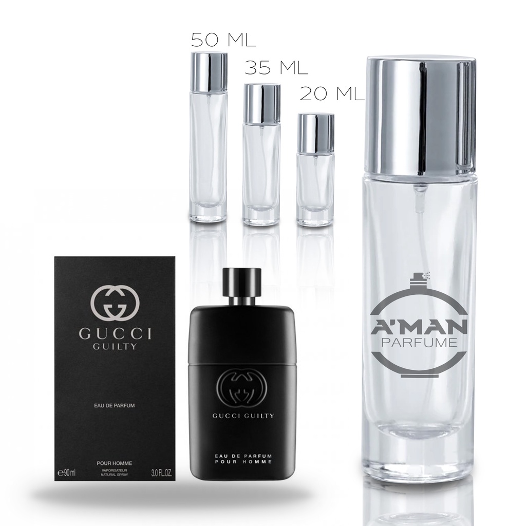 PARFUM REFILL GUCCI GUILTY MEN PARFUM REFIL WANGI ORIGINAL