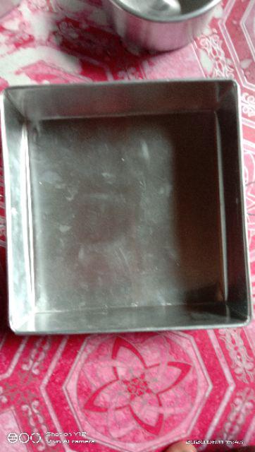 Loyang Kue Kotak Uk. 22cm*22cm Tebal 0,8mm-loyang Maksuba-loyang Browni