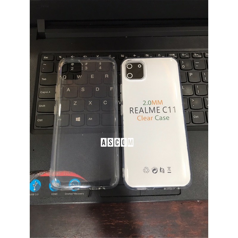 Jelly Case Realme C11 | Realme C11 2021 Silicon Bening Bahan Tebal Anti Jamur