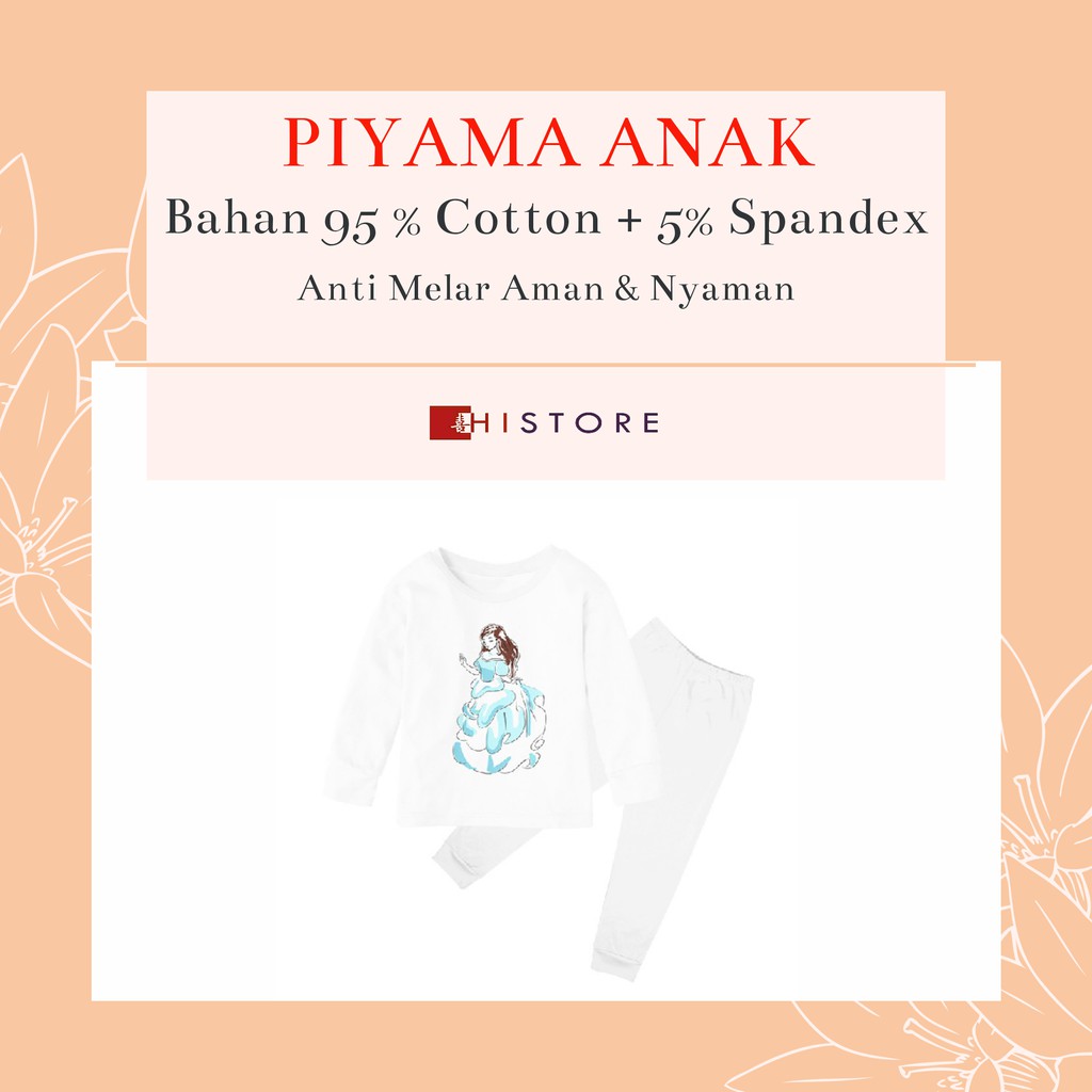 [HI] PIYAMA PAJAMAS ANAK 5 –7 TAHUN KEATAS IMPORT BAHAN PREMIUM