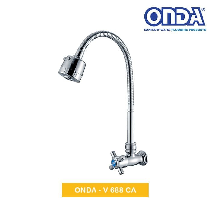 kran / keran air leher angsa flexible 1/2&quot; v688ca onda