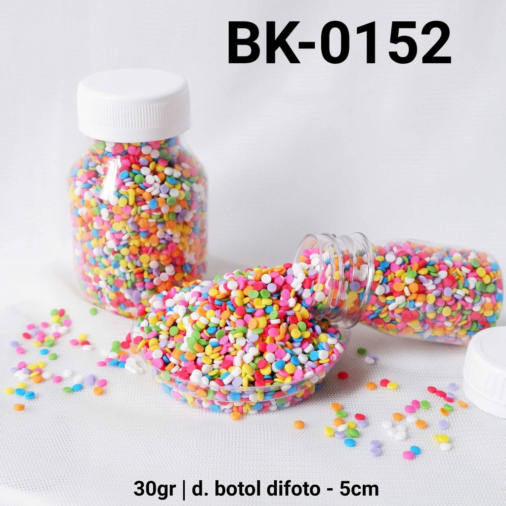 

BK-0152 Sprinkles sprinkle sprinkel 30gr 30 gram konfetti confetti yamama baking grosir murah sprinkles cake dekorasi mutiara trimit decoration story sprinklestory sprinklesstory sprinkle story yamama baking