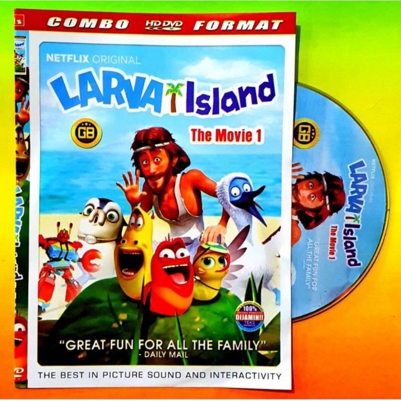 Kaset Film Larva Island The Movie - Kado Anak Anak / Kaset Film Anak Anak Terbaru Terlaris