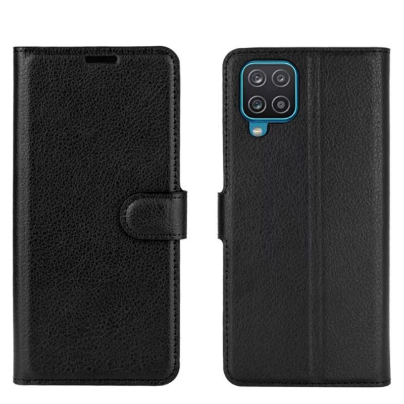 case dompet Flip leather case dompet kulit Samsung A12
