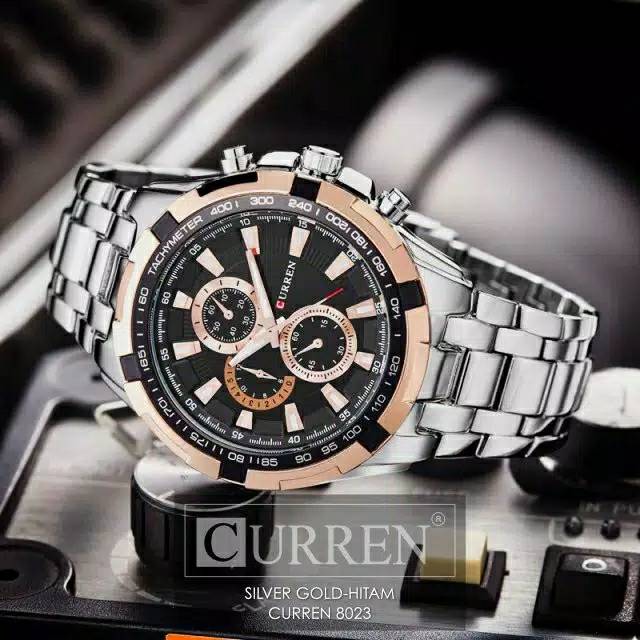 JAMTANGAN PRIA / Curren / 8023 / Casual Watch / Curren Original