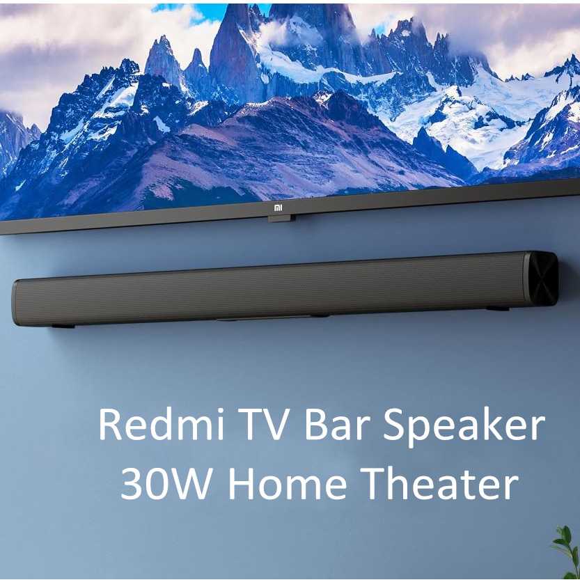 PROMO Xiaomi Redmi Soundbar Speaker 30W Home Theater Bluetooth 5.0 XOSK1PBK